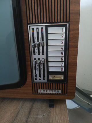 Televisión vintage en perfectas condiciones