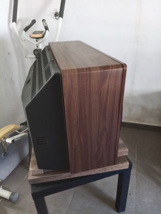 Televisión vintage en perfectas condiciones