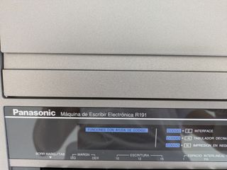 Máquina escribir Panasonic RP-11