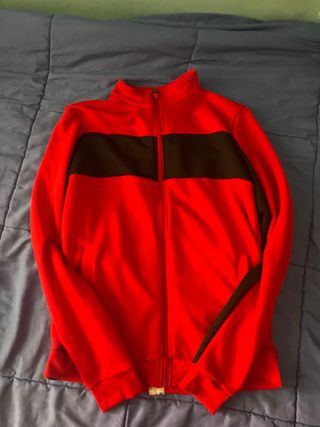 Chaqueta Deportiva Decathlon Rojo-Negro