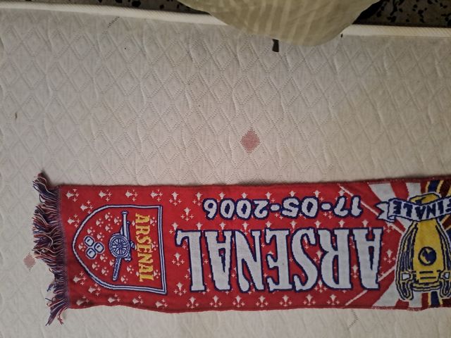 Bufanda Barça-Arsenal 2009 de kana