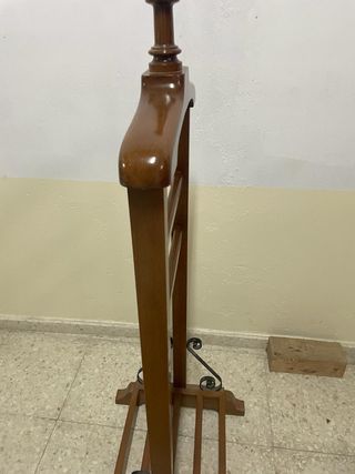 Galán de noche de madera de haya auténtica