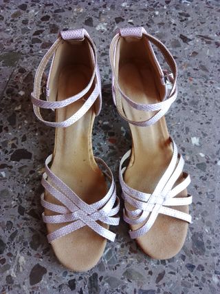 NEGOCIABLE Zapatos de baile nuevos rosa cómodos