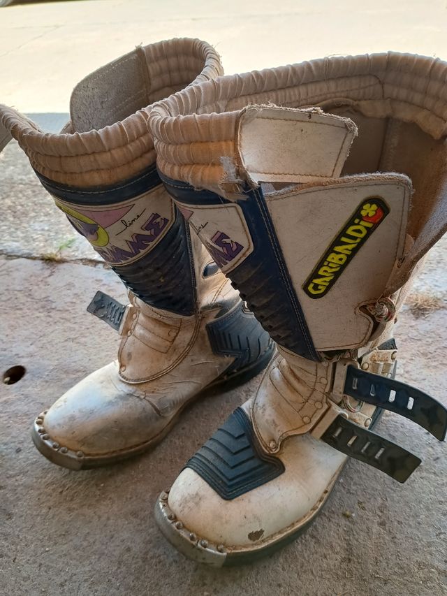Botas Motocross Garibaldi Vintage.