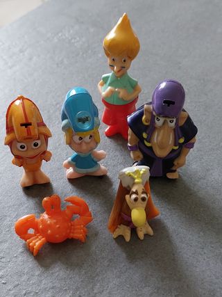 5 Figurine Lampaclima Vintage