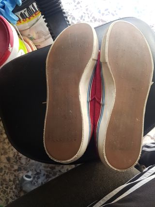 Zapatillas rojas Fred Perry - 45