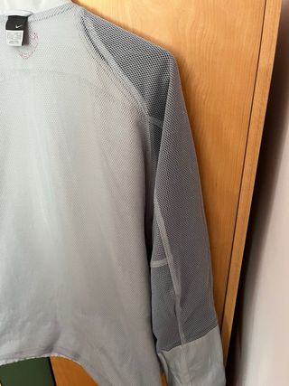 Chaqueta FC Barcelona Nike Gris-Azul