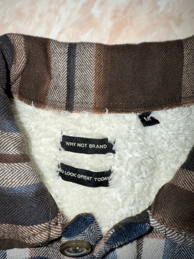 Giacca camicia pesante con imbottitura interna Why