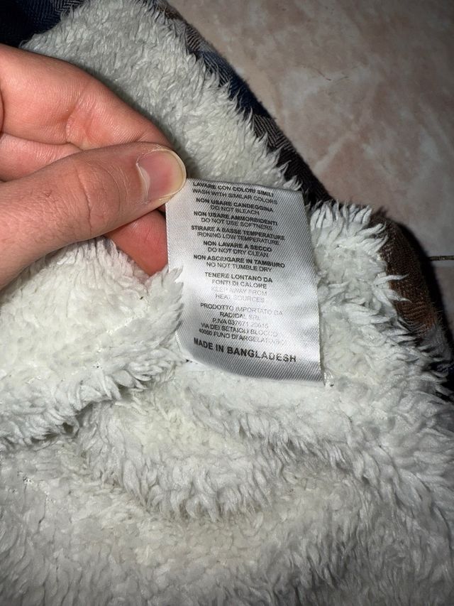 Giacca camicia pesante con imbottitura interna Why