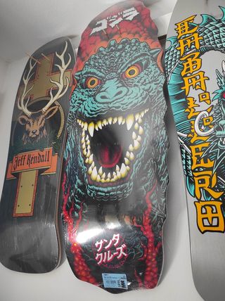 Skate Santa Cruz Godzilla destroyer 