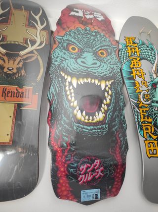 Skate Santa Cruz Godzilla destroyer 