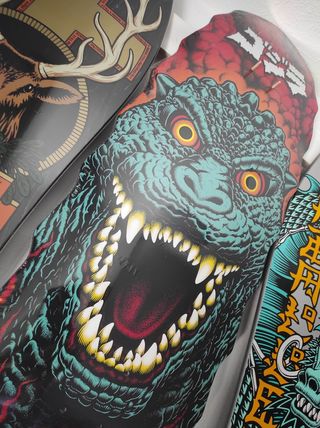 Skate Santa Cruz Godzilla destroyer 