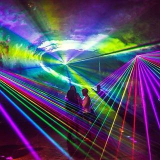 Laser Show DJ e audio