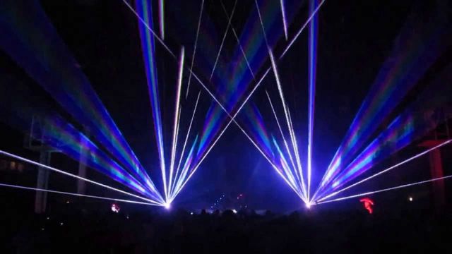 Laser Show DJ e audio
