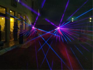 Laser Show DJ e audio