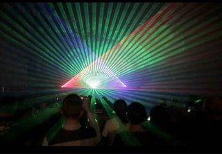 Laser Show DJ e audio