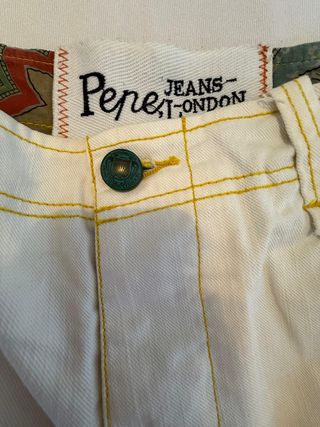 Bermudas Shorts Pepe Jeans Blancas Talla M