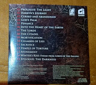 Banda sonora Lords of the Fallen PS4