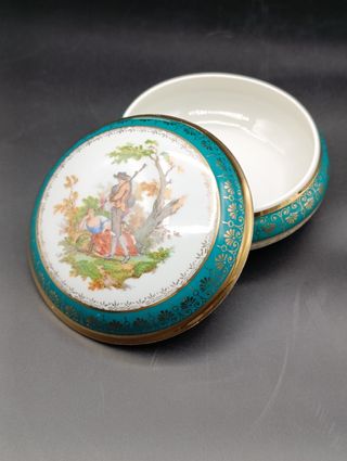 Caja porcelana Limoges vintage