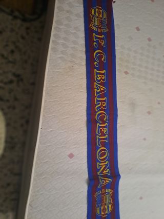 Bufanda FC Barcelona - Azul y Marrón