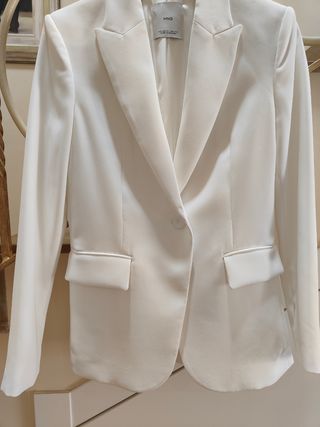 Blazer blanco Mango - Nuevo