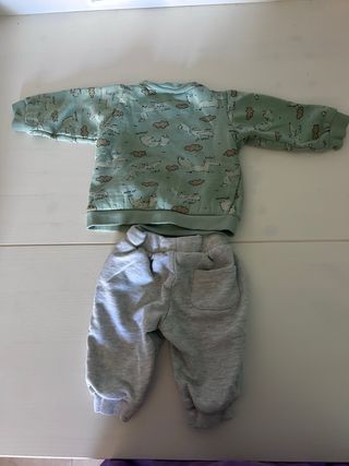 Conjunto bebé 9 meses - Le Loup Joueur