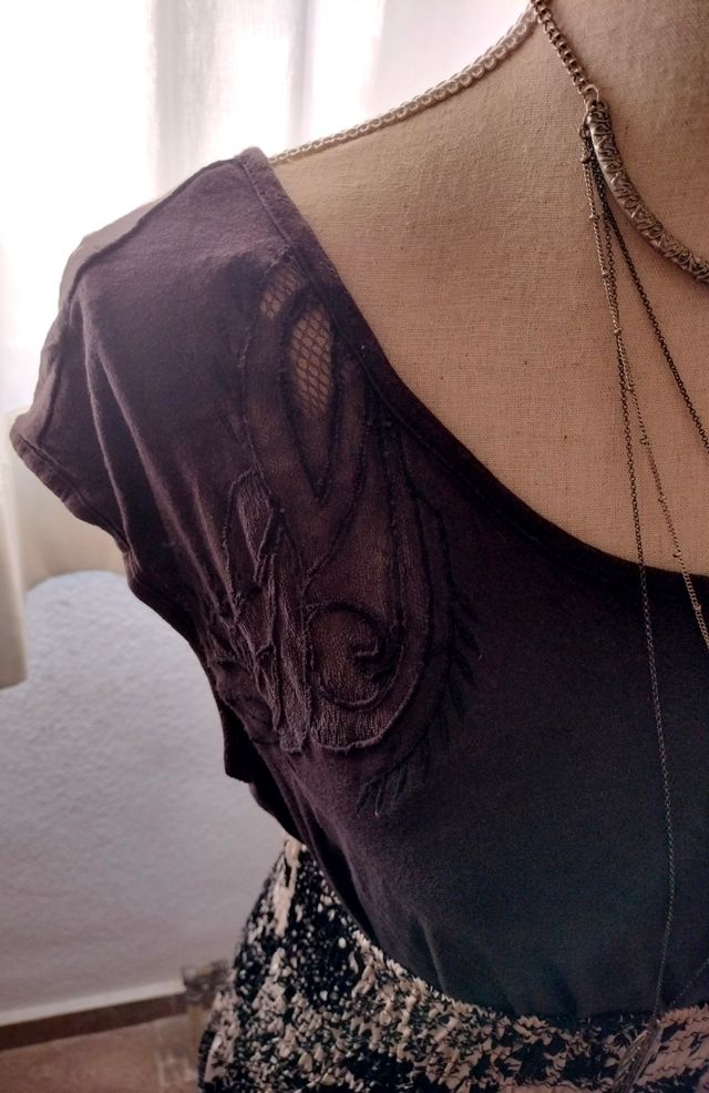 Conjunto Natura: Camiseta y falda