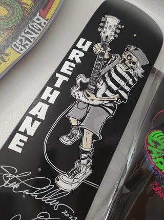 Skate Urethane Steve Caballero firmada 
