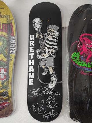 Skate Urethane Steve Caballero firmada 