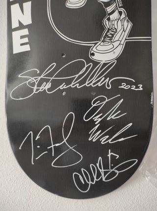 Skate Urethane Steve Caballero firmada 