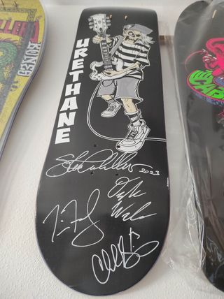 Skate Urethane Steve Caballero firmada 