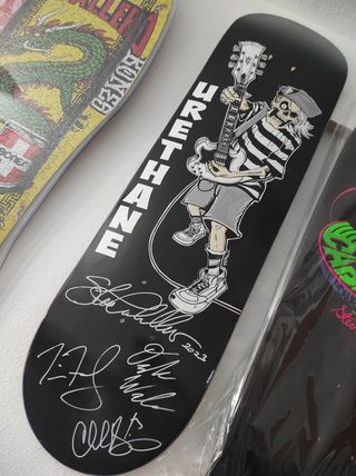 Skate Urethane Steve Caballero firmada 