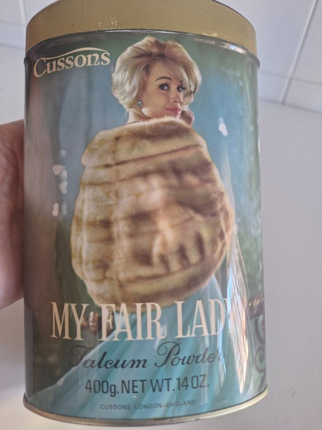 Lata Polvos de Talco My Fair Lady Cusson's