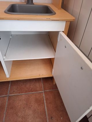 Cocinita infantil Ikea madera