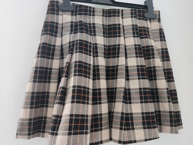 Falda cuadros niña 14 años