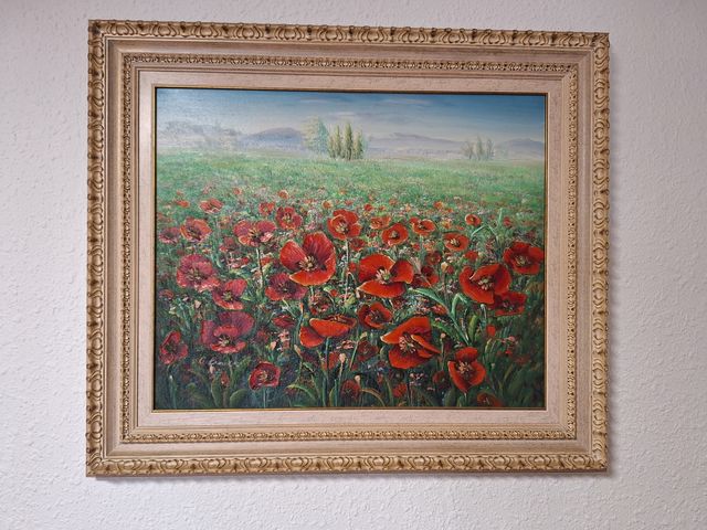 Lote de 2 cuadros madera.