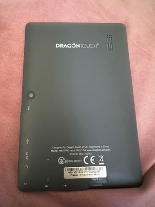 Tablet Dragon Touch rosa