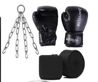 kit de boxeo NUEVO sin usar + 1 par de guantes