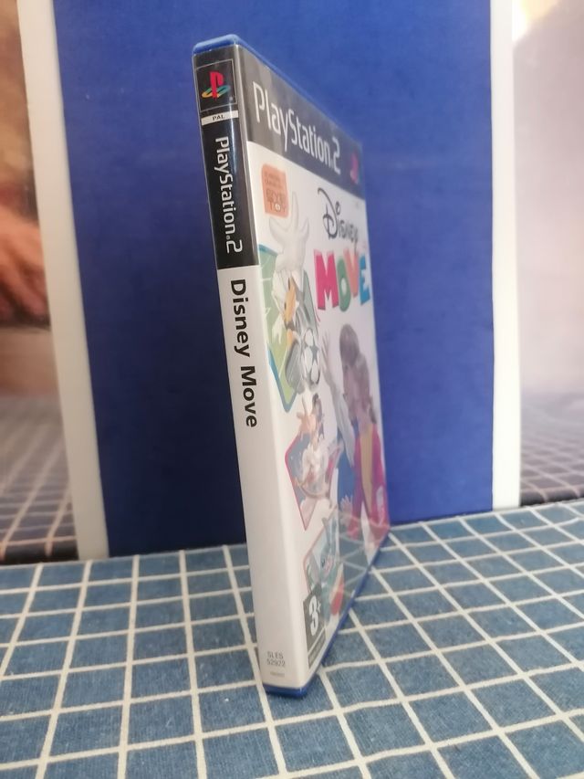 🇪🇸 PS2 EYETOY DISNEY MOVE ORIGINAL COMPLETO