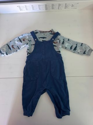 Conjunto bebé 9 meses - Peto y jersey