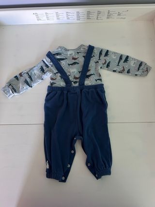 Conjunto bebé 9 meses - Peto y jersey