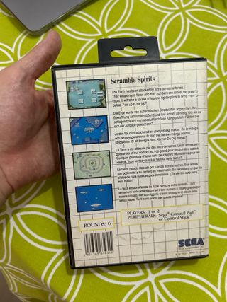 Scramble Spirits Sega Master System