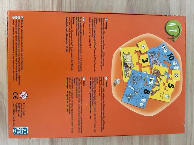 Juego de mesa Primeras Cuentas Learn Fun 4-7 años