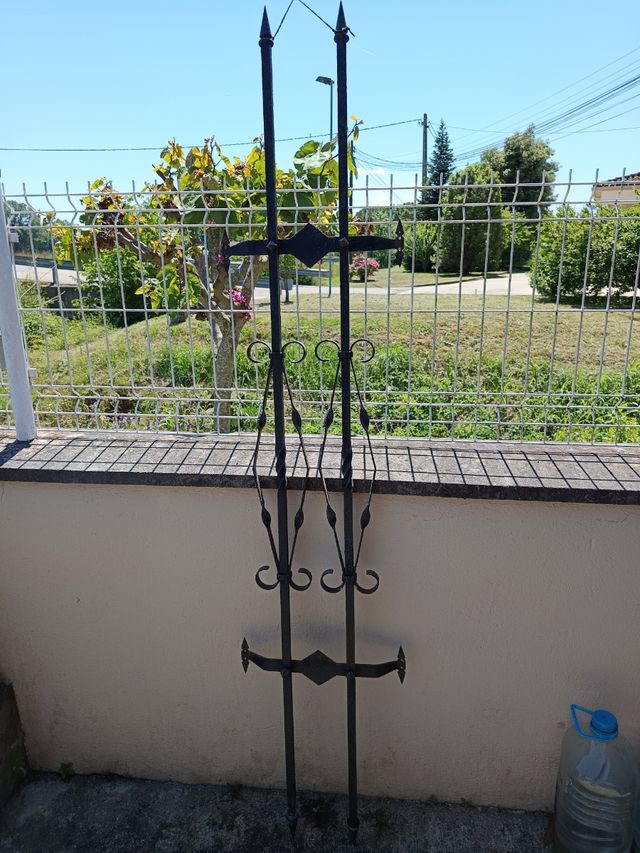 Reja hierro forja - puerta