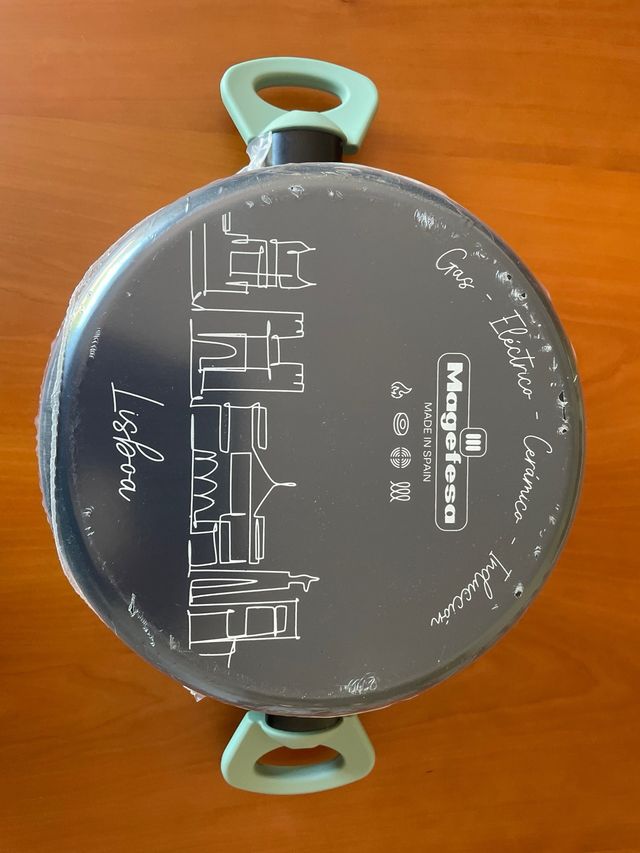 Cazuela Magefesa 24cm Gris-Verde