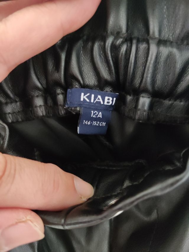 Shorts negros Kiabi - 12 años