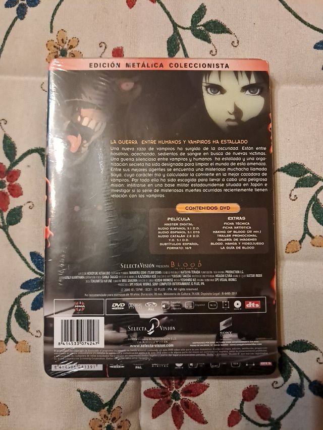 DVD Blood: The Last Vampire - Edición Coleccionist