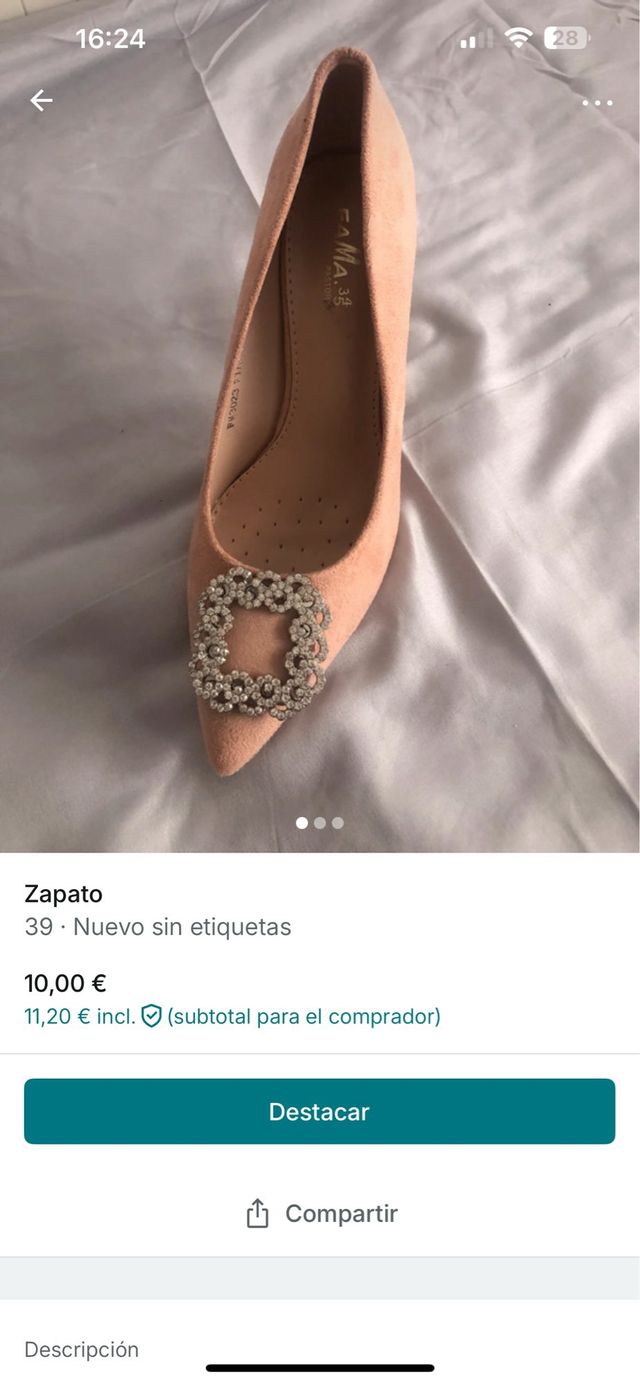 Salones beige - Talla 39