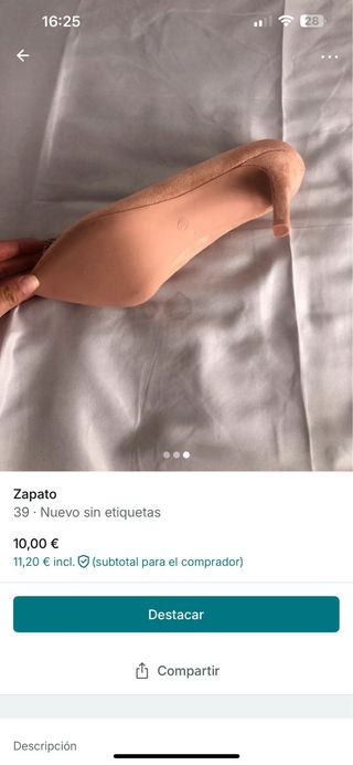 Salones beige - Talla 39