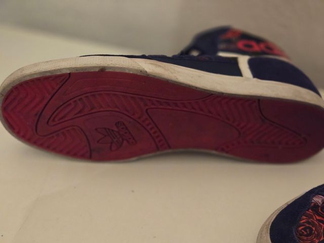 Zapatillas Adidas altas - florales